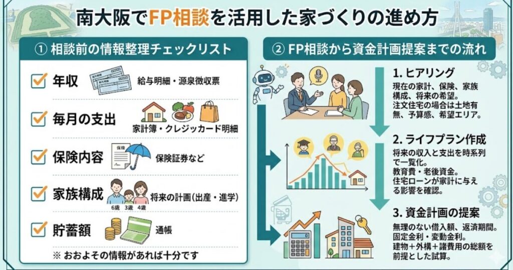 南大阪でFP相談を活用した家づくりの進め方