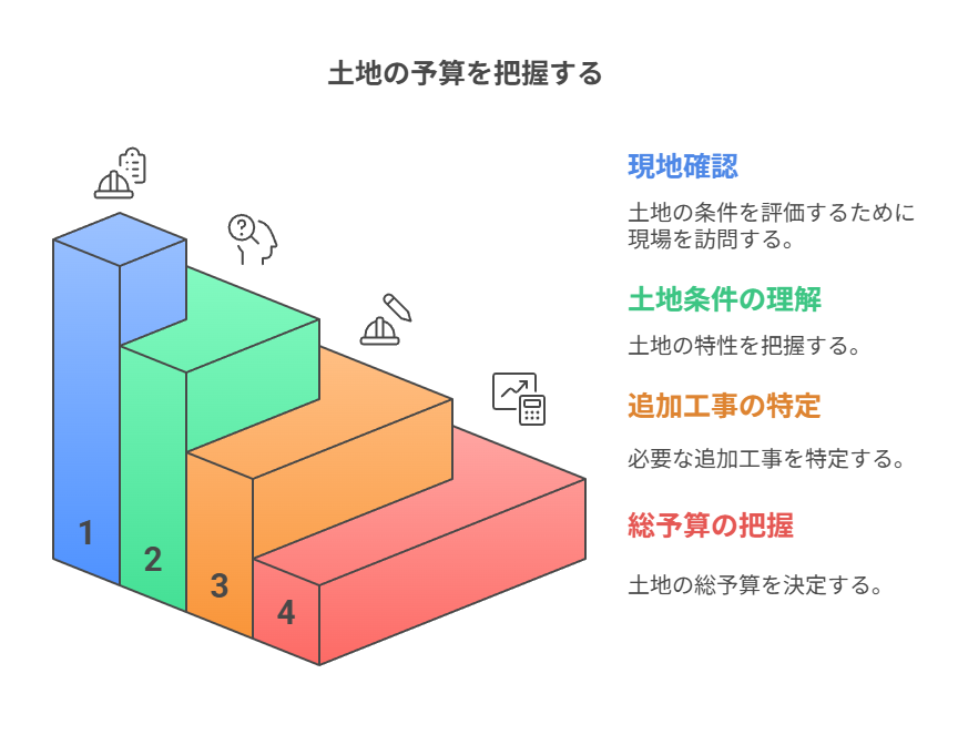 土地の予算を把握する