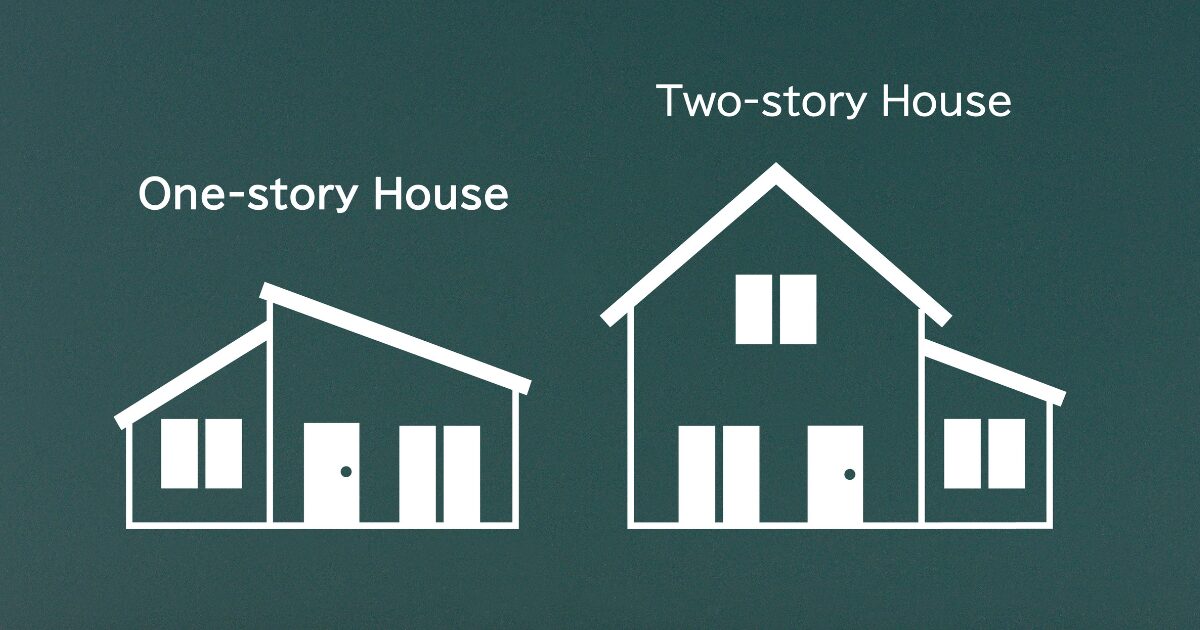 注文住宅の平屋と2階建てを徹底比較｜コスト・間取り・暮らしやすさの違い