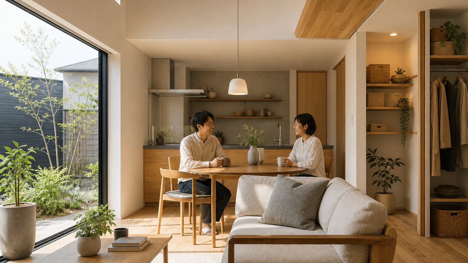 二人家族の注文住宅で後悔しない！費用、間取り、収納のポイント